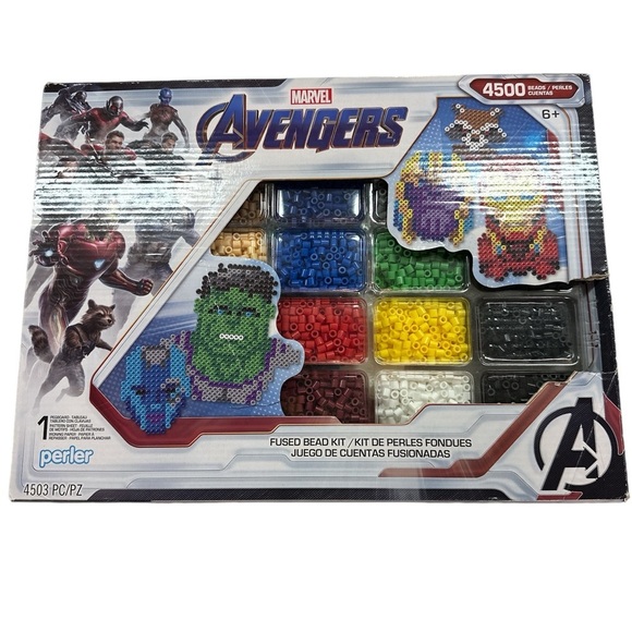 Marvel Avengers Fused Beat Kit 4500 Beads Age 6+ New in Box - Picture 8 of 11